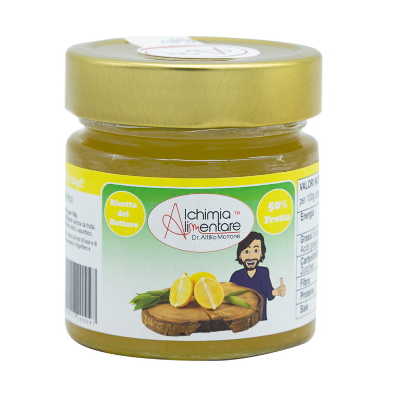 Composta di limoni - dolcificata con fruttosio (220g)